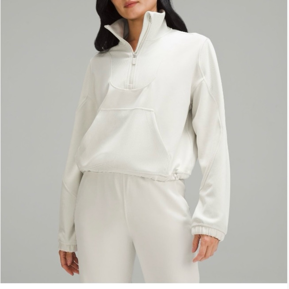 Lululemon Brushed Softstreme Half Zip